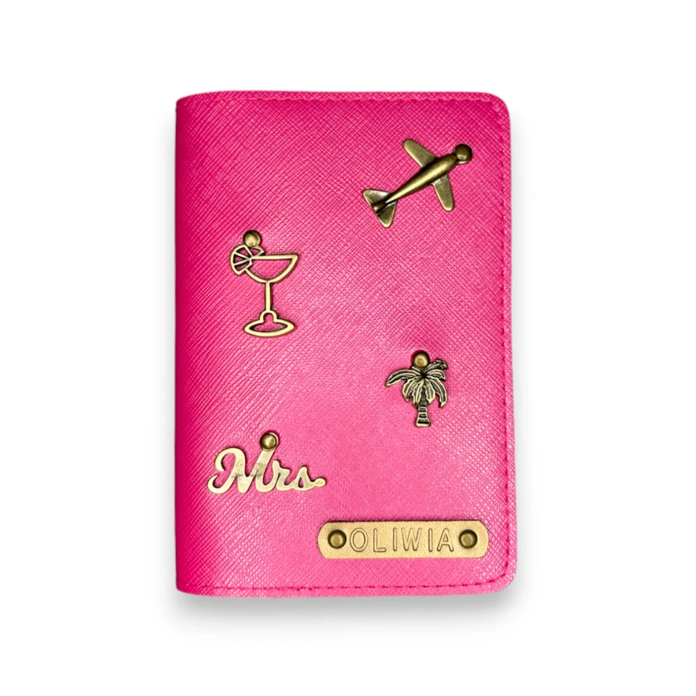 Etui pokrowiec okładka na paszport różowa.webp