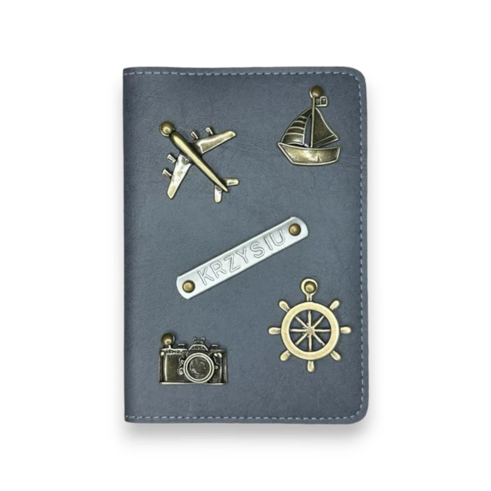 Personalizowane etui na paszport- stalowe.webp
