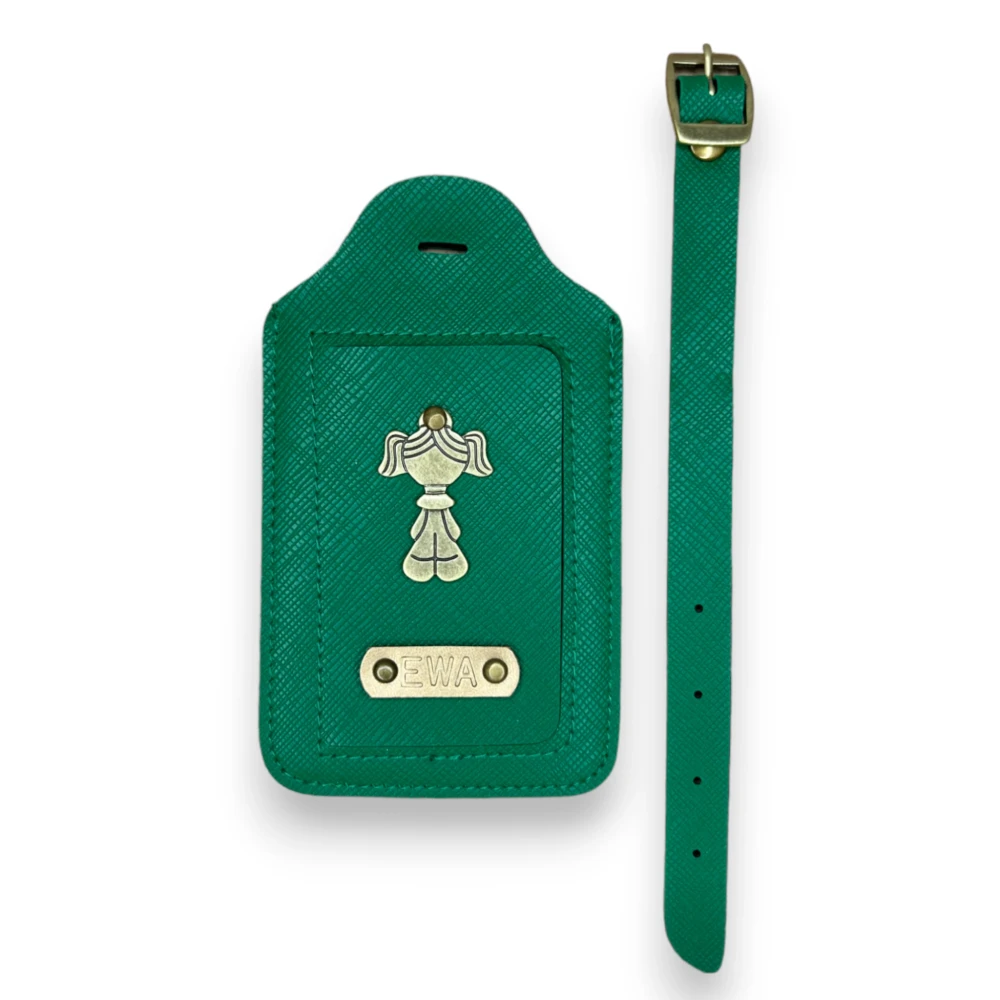 personalizowana zawieszka do bagażu ciemna zieleń (2).webp