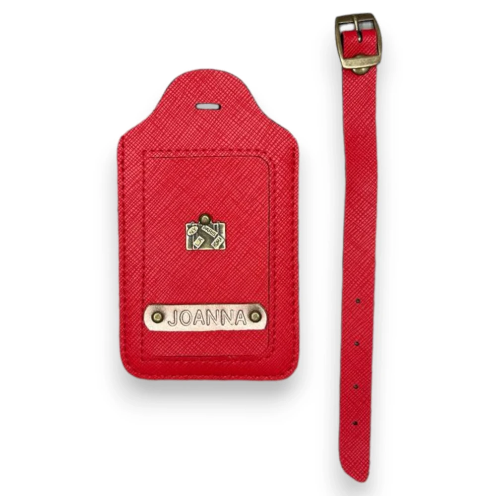 personalizowana zawieszka do bagażu czerwona identyfikator adresownik (3).webp