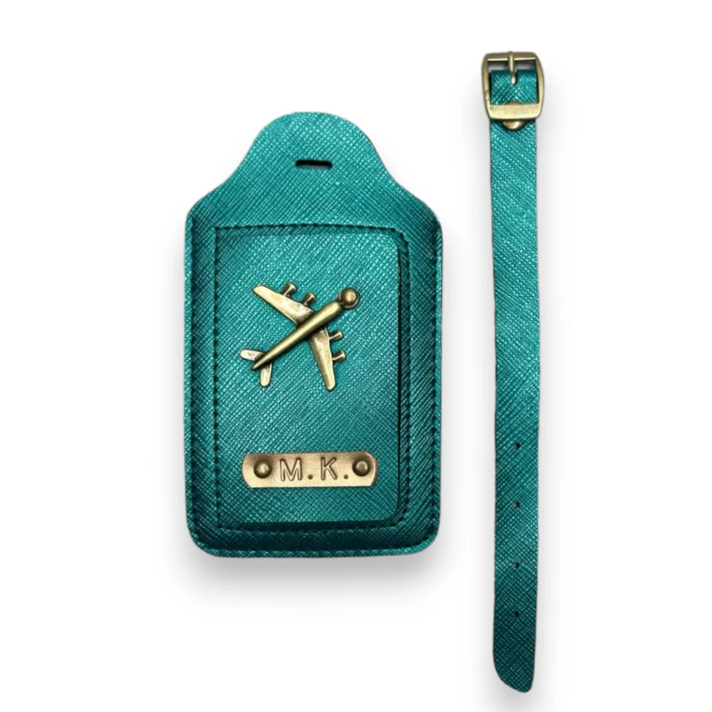 personalizowana zaiweszka do bagażu szmaragdowa (3).webp