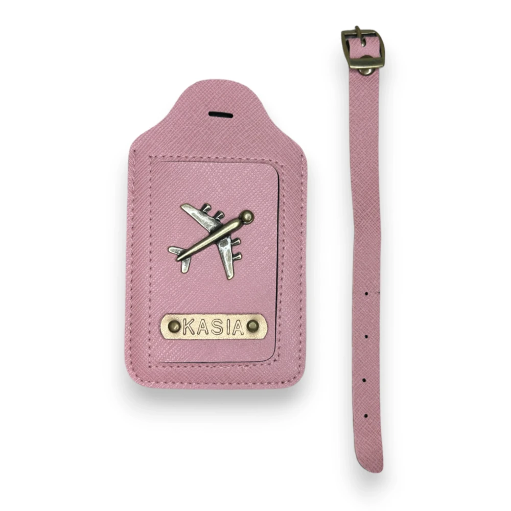 personalizowana zawieszka do bagażu adresownik oznacznik na identyfikator do walizki.webp