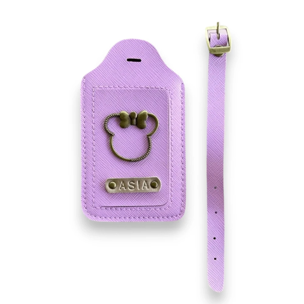 personalizwana zawieszka do bagażu identyfikator do walizki liliowy prezent dla podróżnika (6).webp