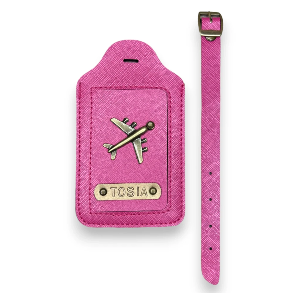 Personalizowana zawieszka do walizki różowa (2).webp