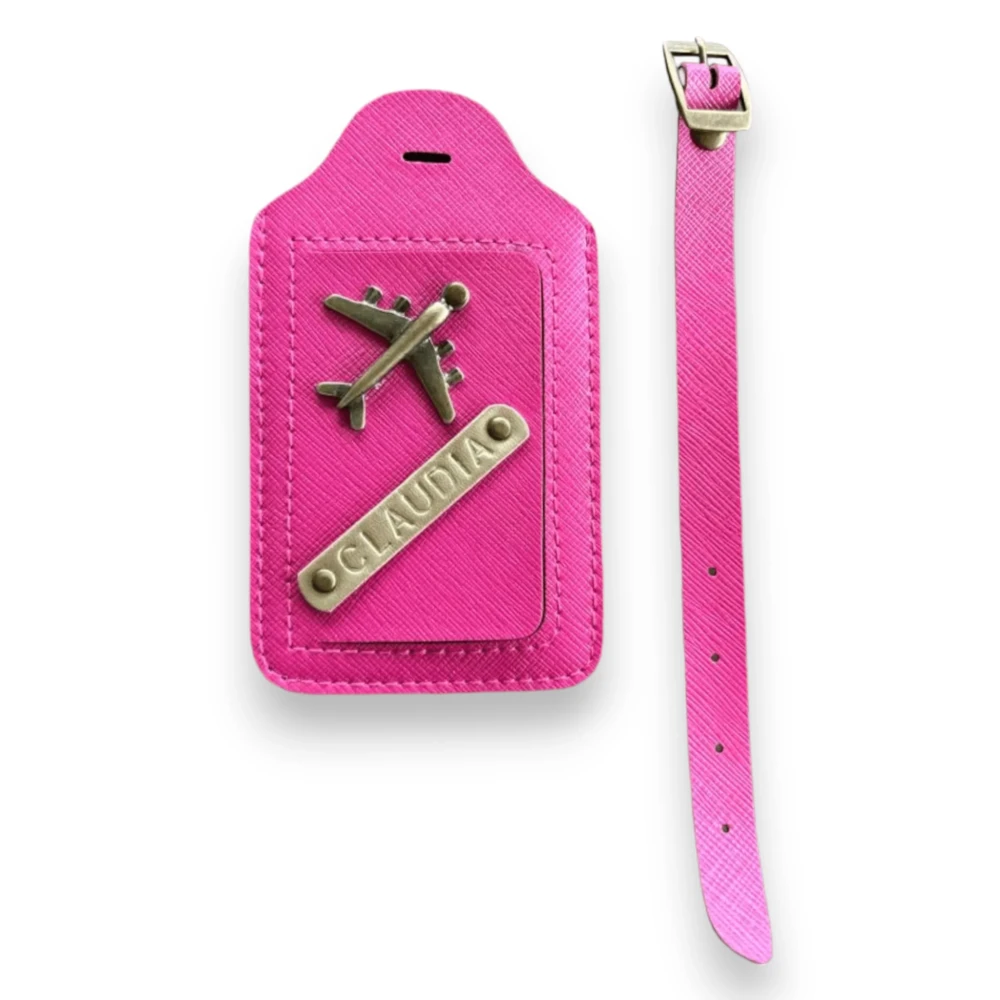 Personalizowana zawieszka do walizki różowa (4).webp