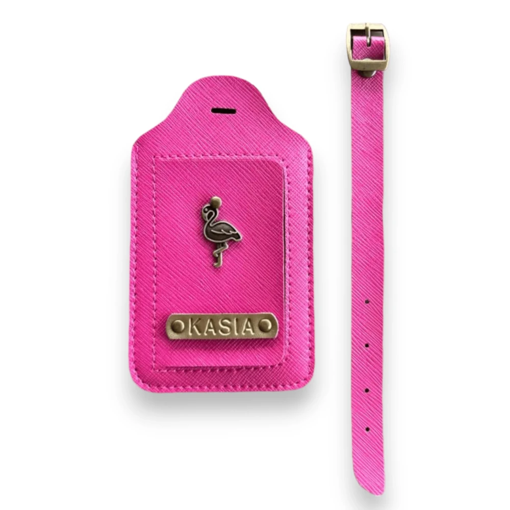 Personalizowana zawieszka do walizki różowa (5).webp