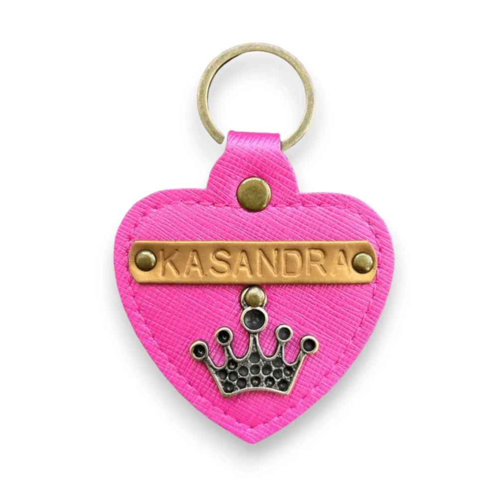 PERSONALIZOWANY BRELOK SERCE  RÓŻOWY..webp
