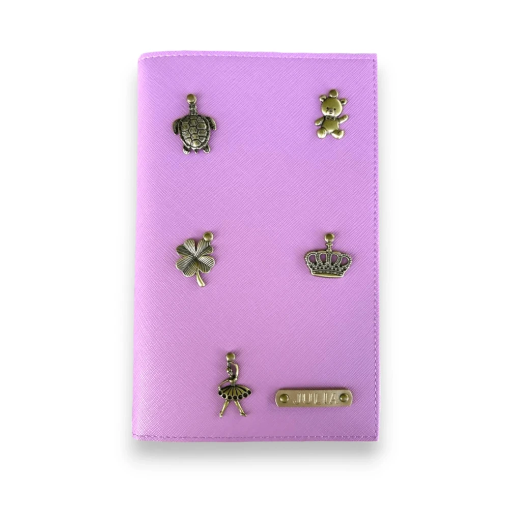 personalizowana okładka a5 - lawendowa.webp