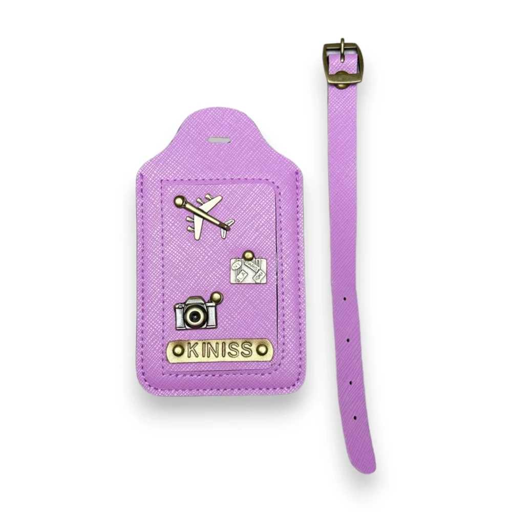 zawieszka do bagażu - lawendowa