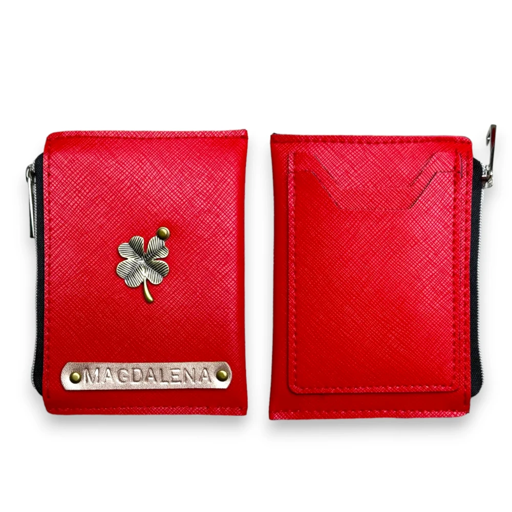 etui na karty z portmonetką - czerwone.webp