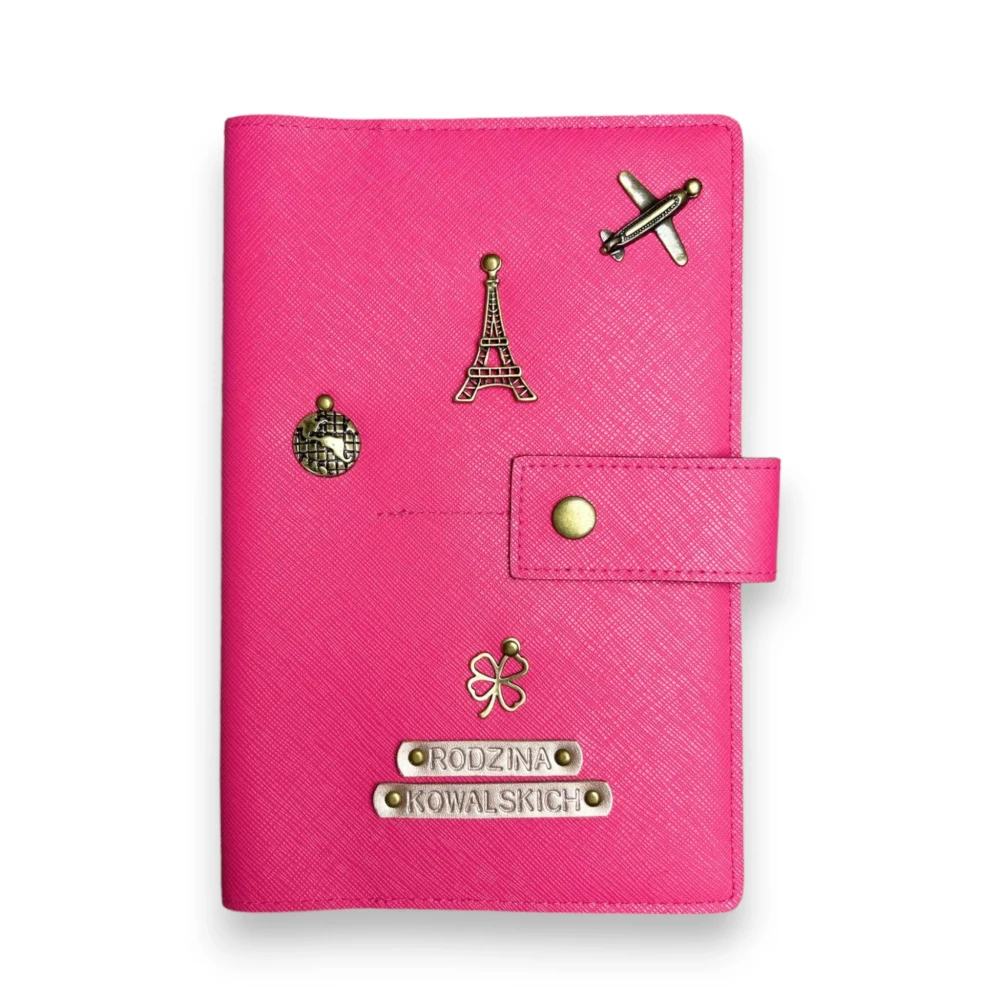 etui na paszport rodzinne -malinowe.webp