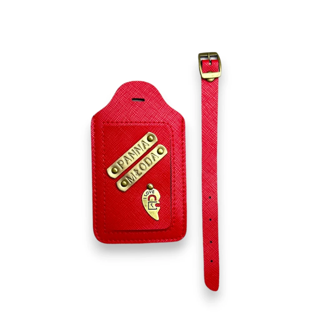 zawieszka do bagażu - czerwona.webp