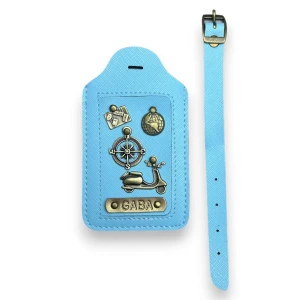 Zawieszka do bagażu- TURKUSOWA