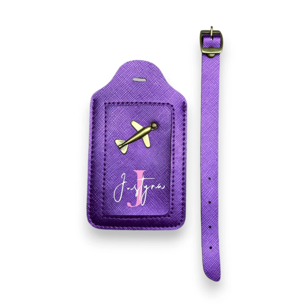 Zawieszka do bagażu- FIOLETOWA