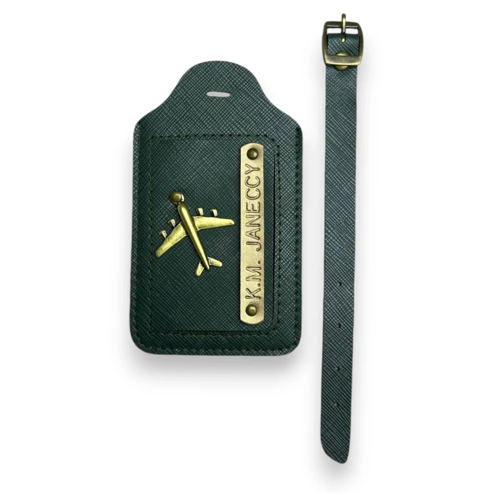 personalizowana zawieszka do bagażu -khaki.webp