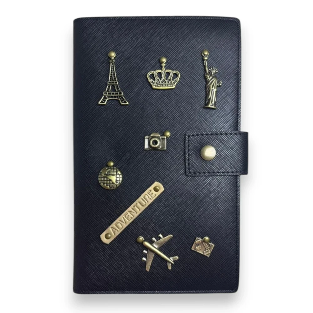 etui rodzinne na 6 paszportów czarne.webp