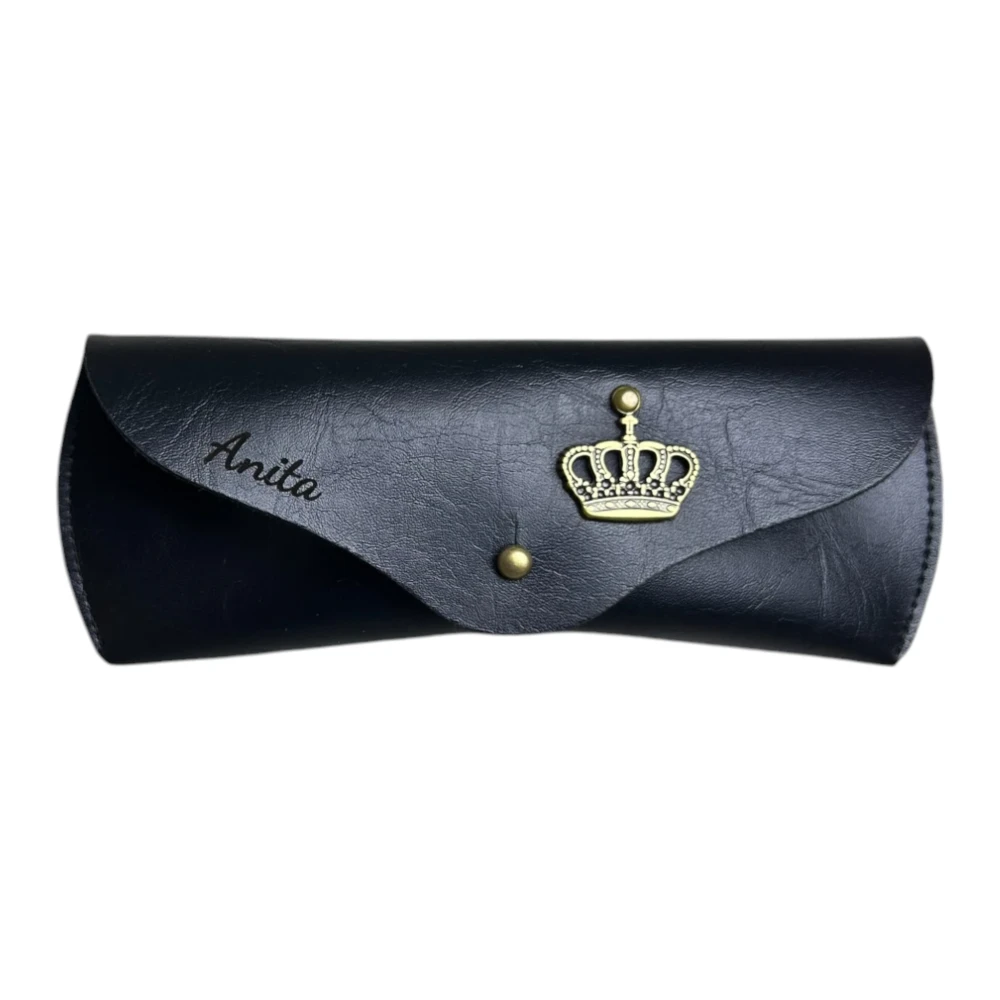 etui na okulary gładka czerń - grawer laserowy.webp