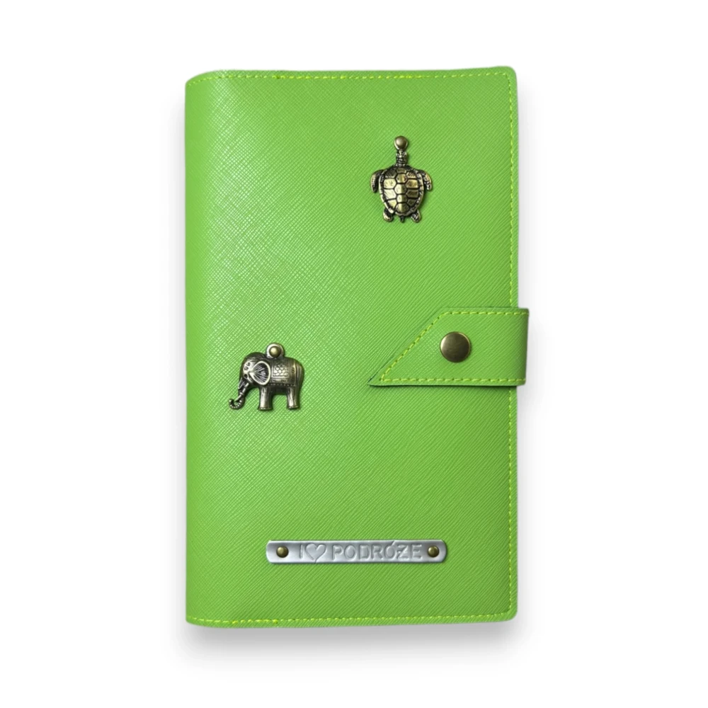 etui na paszport dla pary - zielone.webp
