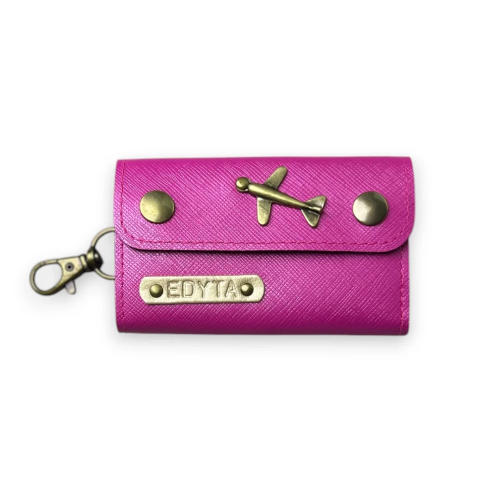 etui na klucze - różowe.webp