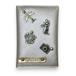 Etui na dowód osobisty - Złote