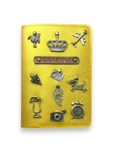 Etui na paszport - SŁONECZNE