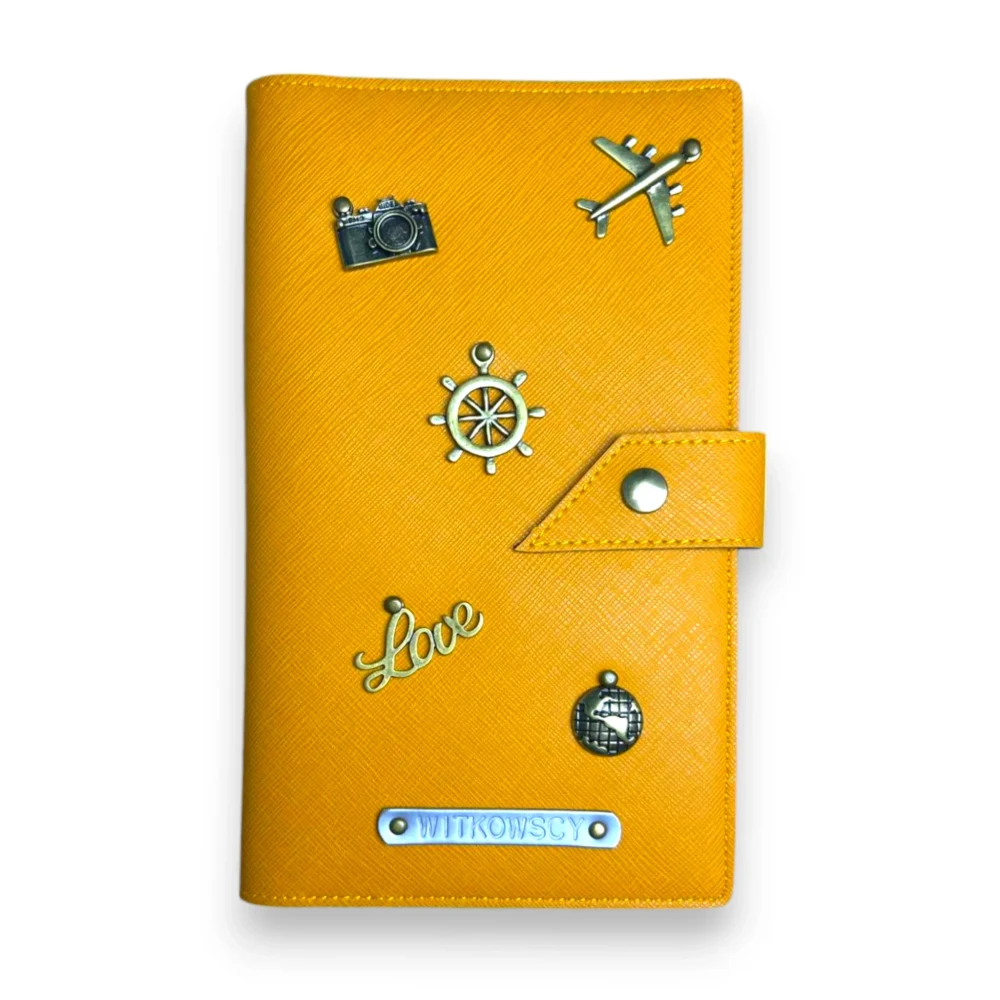 personalizowane etui na 2 paszporty - pomarańczowe.webp