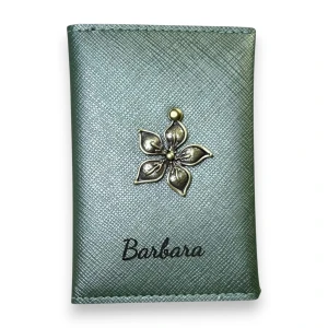 Etui na dowód osobisty - Oliwkowe