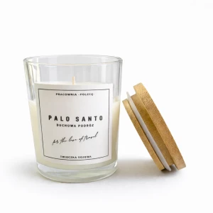 PALO SANTO -  świeczka sojowa z samolotem