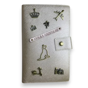 Etui na 6 paszportów - ZŁOTE