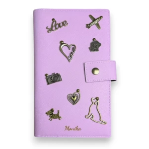 Etui na 6 paszportów - PUDROWY RÓŻ