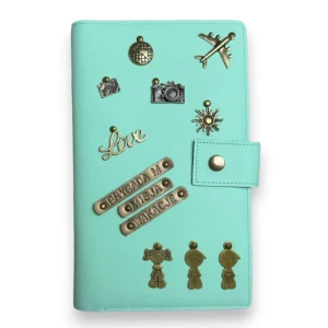 Etui na 6 paszportów - MIĘTOWE