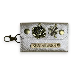 Etui na klucze - ZŁOTE
