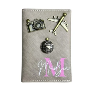 Etui na dowód osobisty - Beżowe