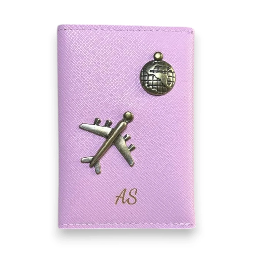 Etui na dowód osobisty - Pudrowy róż