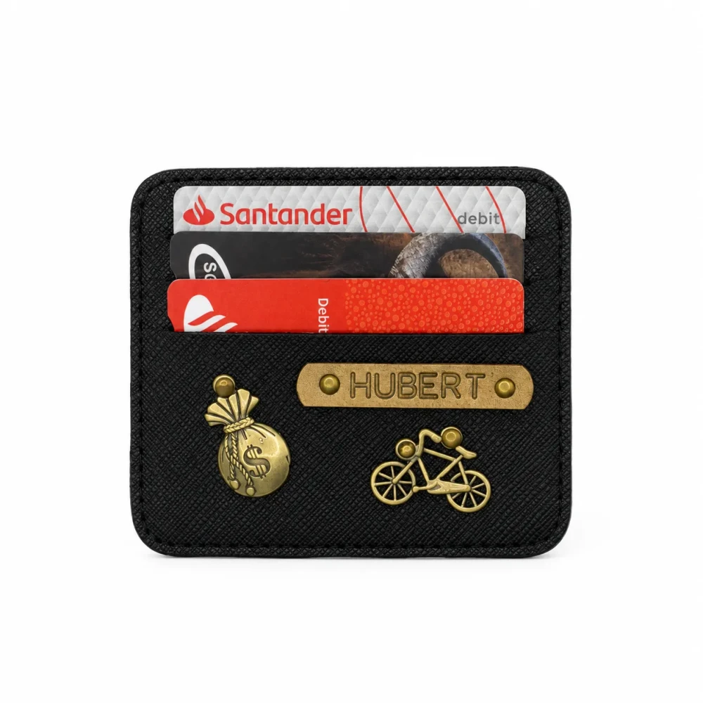 Personalizowane etui na karty - CZARNE.webp
