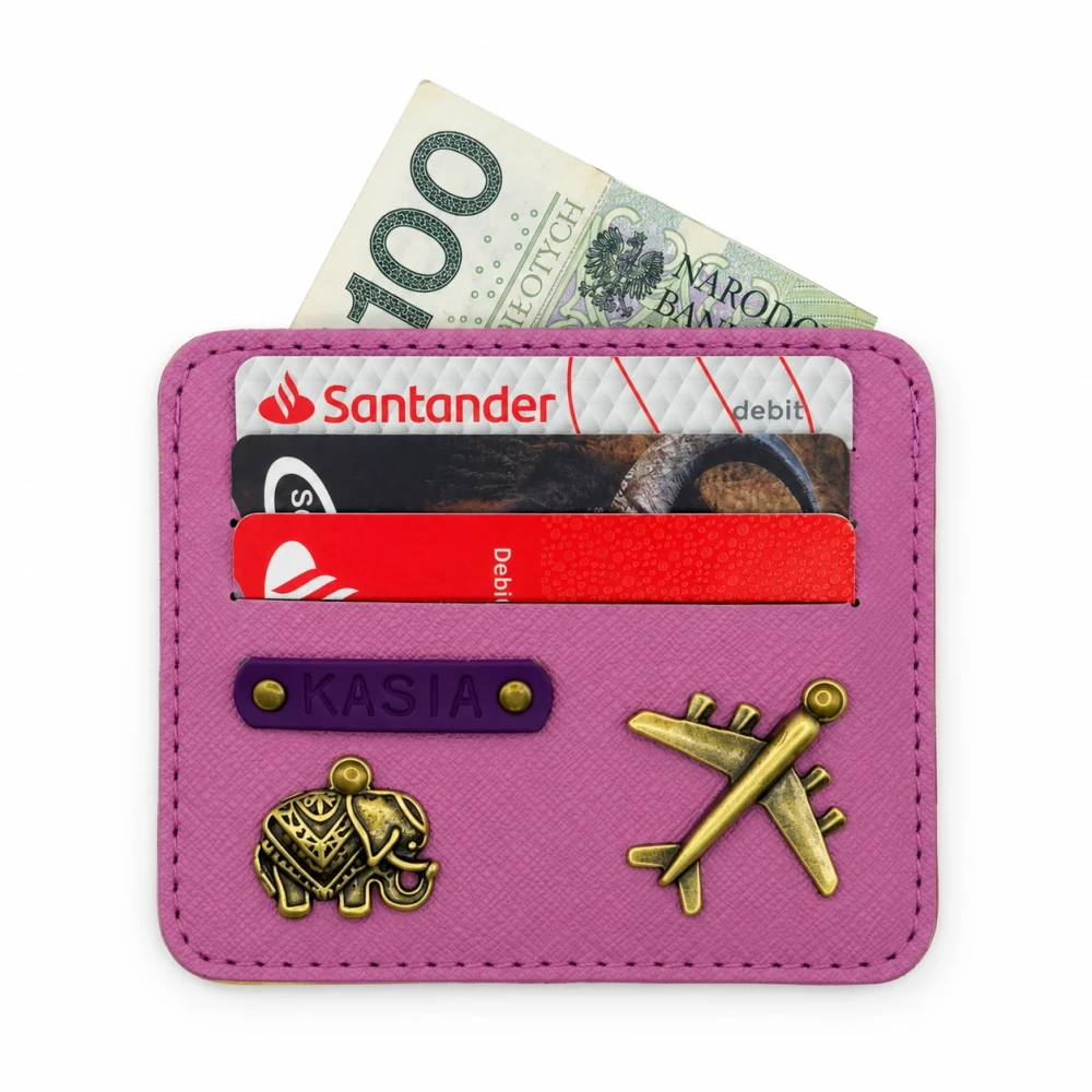 Personalizowane etui na karty LAWENDOWY.webp